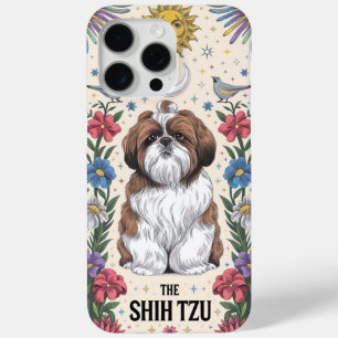 シーズー(犬)お洒落津天空とフローラ詳細 iPhone 15 PRO MAXケース