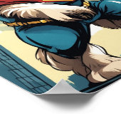 シーズー（犬）すごいTzuポスター ポスター (角)