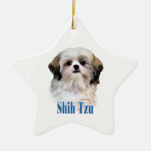 シーズー（犬）の名前 セラミックオーナメント