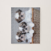 シーズー（犬）の子犬 ジグソーパズル (縦)