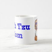 シーズー（犬）のTzuのお母さんのマグ コーヒーマグカップ (中央)