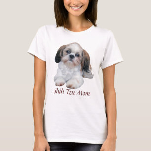 シーズー(犬)のTzuのお母さんの女性Tシャツ Tシャツ