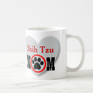 シーズー(犬)のTzuのお母さん犬の恋人のギフトS01 コーヒーマグカップ