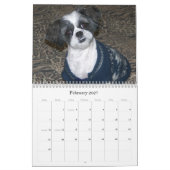シーズー(犬)のTzuのカレンダー カレンダー (2月 2027)