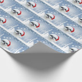 シーズー（犬）のTzuのクリスマス ラッピングペーパー (角)