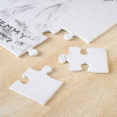 シーズー(犬)のTzuのスケッチ ジグソーパズル (側面)