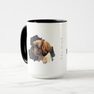 シーズー(犬)のTzuの元の芸術のマグ マグカップ