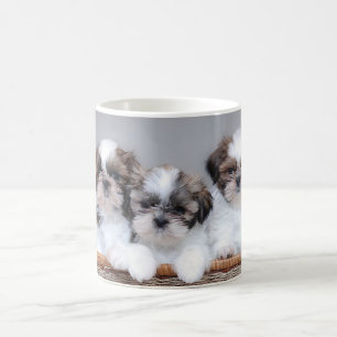 シーズー(犬)のTzuの子犬 コーヒーマグカップ
