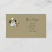 シーズー（犬）のTzuの恋人の名刺 名刺 (裏面)