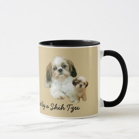 シーズー(犬)のTzuの相棒のマグ マグカップ (右)