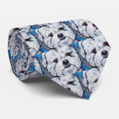 シーズー(犬)のTzuの組合せ ネクタイ (ロール)