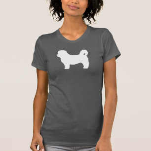 シーズー(犬)のTzu犬のシルエット Tシャツ