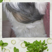 シーズー（犬）のTzu犬 キッチンタオル (折り畳み)