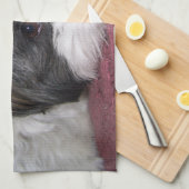 シーズー（犬）のTzu犬 キッチンタオル (四つ折り)