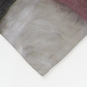 シーズー(犬)のTzu犬 フリースブランケット (角)