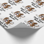 シーズー（犬）のTzusの石! ラッピングペーパー (角)