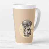 シーズー（犬） カフェラテマグ (右アングル)