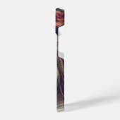 シーズー(犬)クールTzuロングヘアヴィンテージサングラス写真 iPhoneケース (左側面)