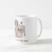 シーズー(犬) コーヒーマグカップ (正面右)