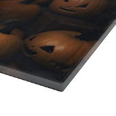 シーズー(犬)ズカボンプキンハロウィンホラー カッティングボード (角)