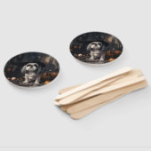 シーズー（犬）ズカボンプキンハロウィンホラー ハンドファン (組立なし)