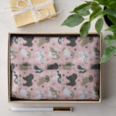 シーズー（犬）ズドッグズポーズアンドボーンティッシュペーパー 薄葉紙 (ギフト)