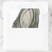 シーズー(犬)ズドッグ、トニー・フェルナンデス 長方形シール (バッグ)