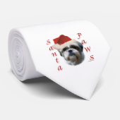 シーズー（犬）チサンタポーズ ネクタイ (ロール)