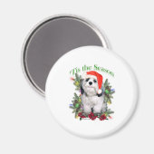 シーズー（犬）チティス マグネット (正面/裏面)