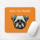 シーズー(犬)チママ マウスパッド (マウス)