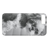 シーズー（犬）チュ女の子iPhone 7プラスケース Case-Mate iPhoneケース (裏面(横))