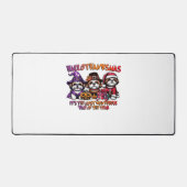 シーズー（犬）チュ・ハロウィンサンクスギビングクラシッククリスマス デスクマット (正面)