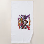 シーズー（犬）チュ・ハロウィンサンクスギビングクラシッククリスマス ビーチタオル (正面)