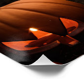 シーズー（犬）チュ・ハロウィーン怖 ポスター (コーナー)