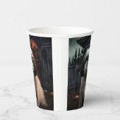 シーズー（犬）チュ・ハロウィーン怖 紙コップ (右)