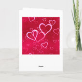 シーズー（犬）チュ・バレンタイン・カード犬 シーズンカード (裏面)