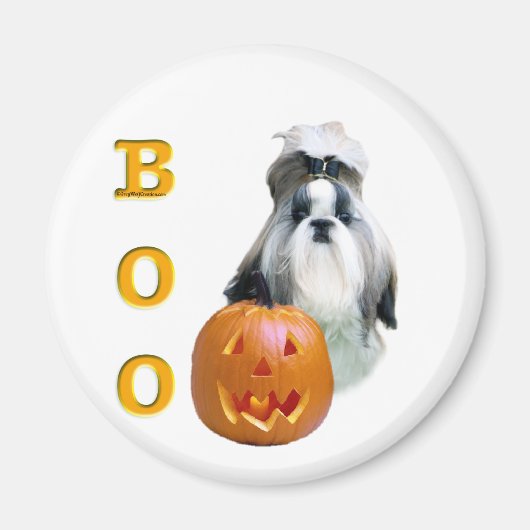 シーズー(犬)チーブー マグネット (正面)