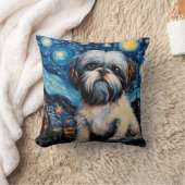 シーズー（犬）ツスターリーナイト クッション (ブランケット)