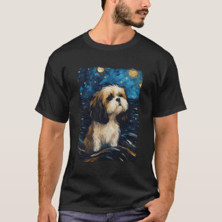 シーズー（犬）ツスターリーナイト Tシャツ