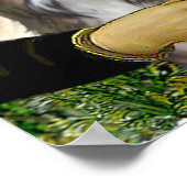 シーズー（犬）ツス4 – モナ ポスター (角)