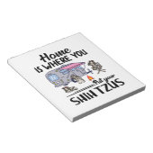 シーズー（犬）ツス ノートパッド (アングル)