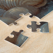 シーズー(犬)ツドッグクリスマスヴィンテージビーチ ジグソーパズル (側面)