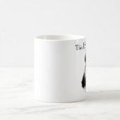シーズー（犬）ツハピー顔 コーヒーマグカップ (中央)