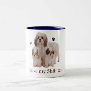 シーズー(犬) ツートーンマグカップ