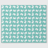 シーズー（犬）・ツー・ドッグの子犬の長髪 ラッピングペーパー (フラット)