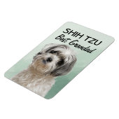 シーズー(犬)ツ最高のグランド マグネット (左側)