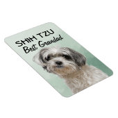 シーズー(犬)ツ最高のグランド マグネット (右側)