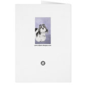 シーズー（犬）ツ絵画ズ – かわいいオリジナルドッグアート (裏面)