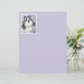 シーズー（犬）ツ絵画ズ – かわいいオリジナルドッグアート (スタンド正面)