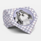 シーズー（犬）ツ絵画ズ – かわいいオリジナルドッグアート ネクタイ (ロール)